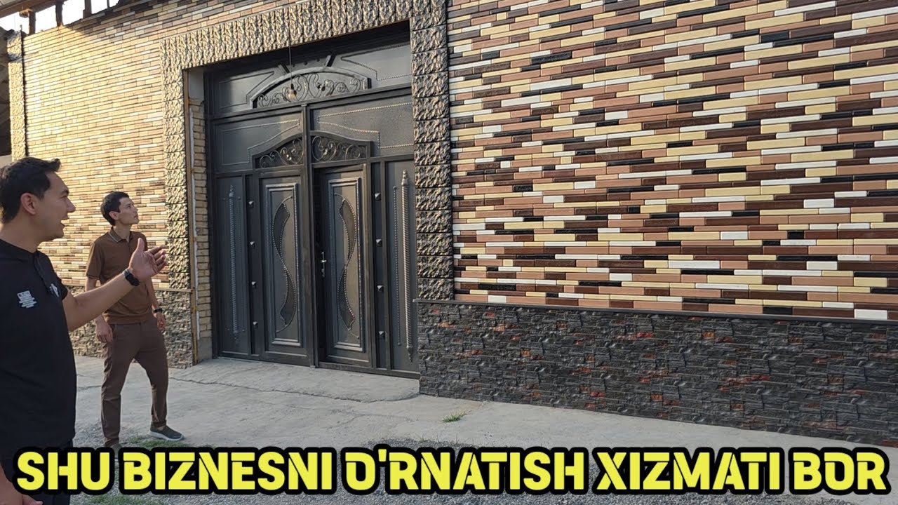 FASADGA YANGISIDAN BOR XAMMA DEVORGA BOLADI BIZNESI BILAN ORGATIB QOYAMIZ