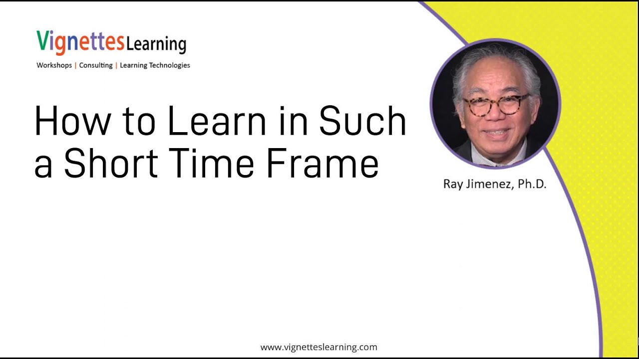 Story-based eLearning Idea: How to Learn in Such a Short Time Frame