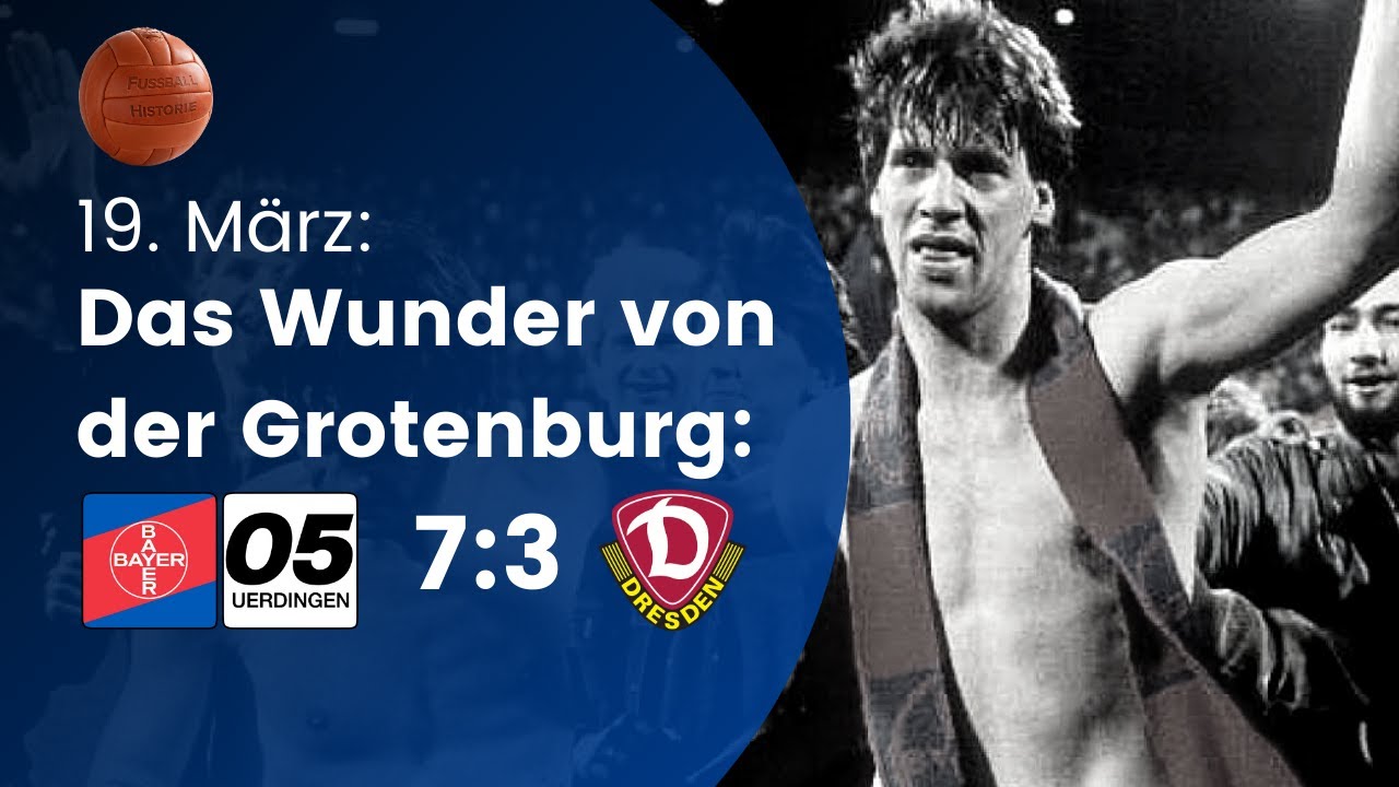 Das Wunder von der Grotenburg // 19. M&auml;rz