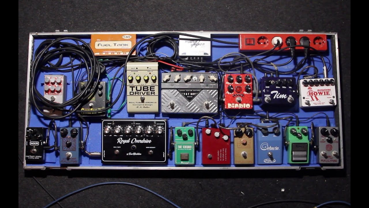 OVERDRIVE PEDAL MADNESS - Feat. Ibanez TS 808 and many more...
