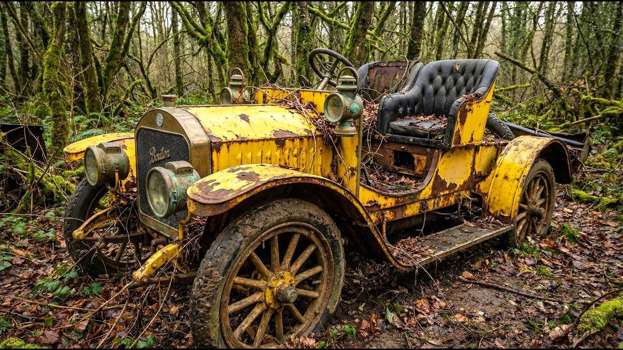 ASMR Full Restoration: 1903 De Dion-Bouton Racing Era | Complete Rebuild + First Start (No Talking)
