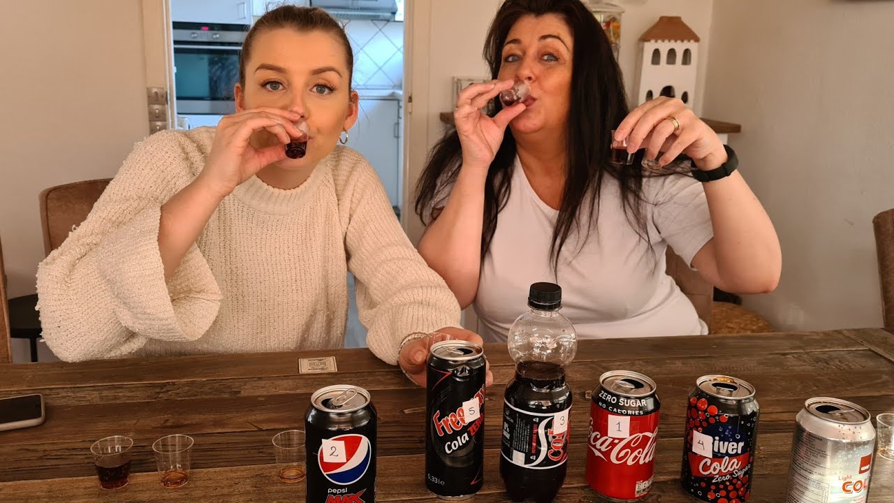 COLA Taste Test 🥤COLA CHALLENGE 😆HVEM VINDER ❓