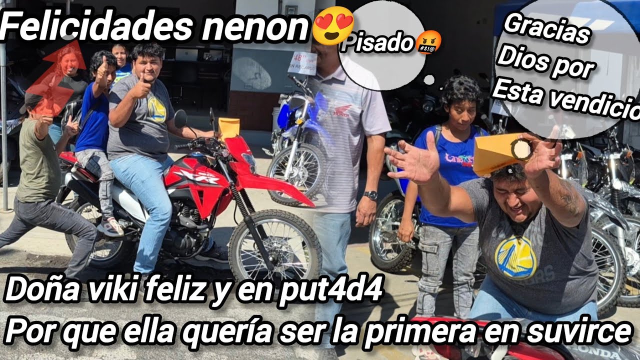 Nenon de rodillas dice selogro  mi gente 😭llora de emoción DOÑA viki quiere subirse primero😡