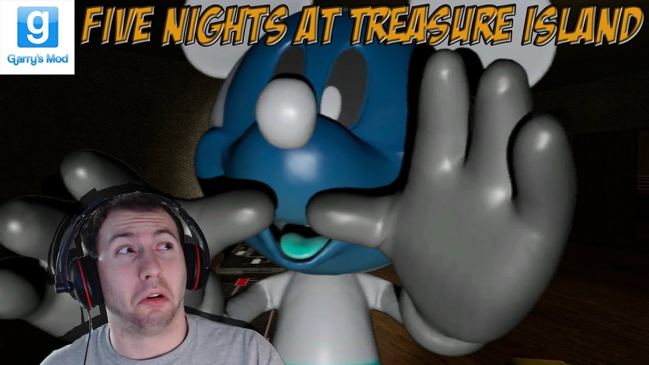 GMod Five Nights At Treasure Island Part 1: THE HORROR!
