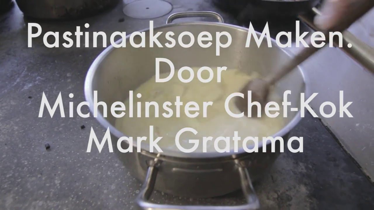 Pastinaaksoep Amuse Recept. Een heerlijke recept voor Pastinaak.