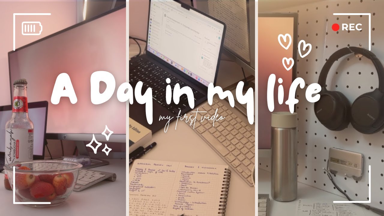 A Day in my life | My first video ⋆୨୧˚