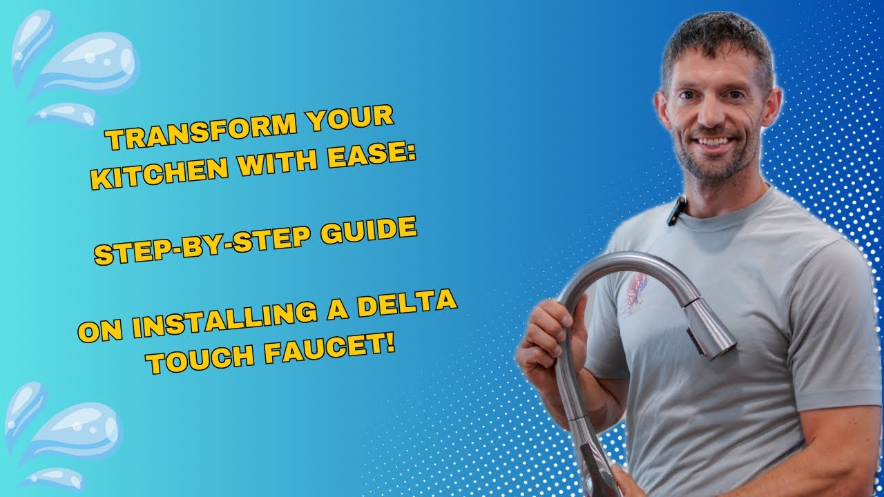 How to install a delta touch faucet.