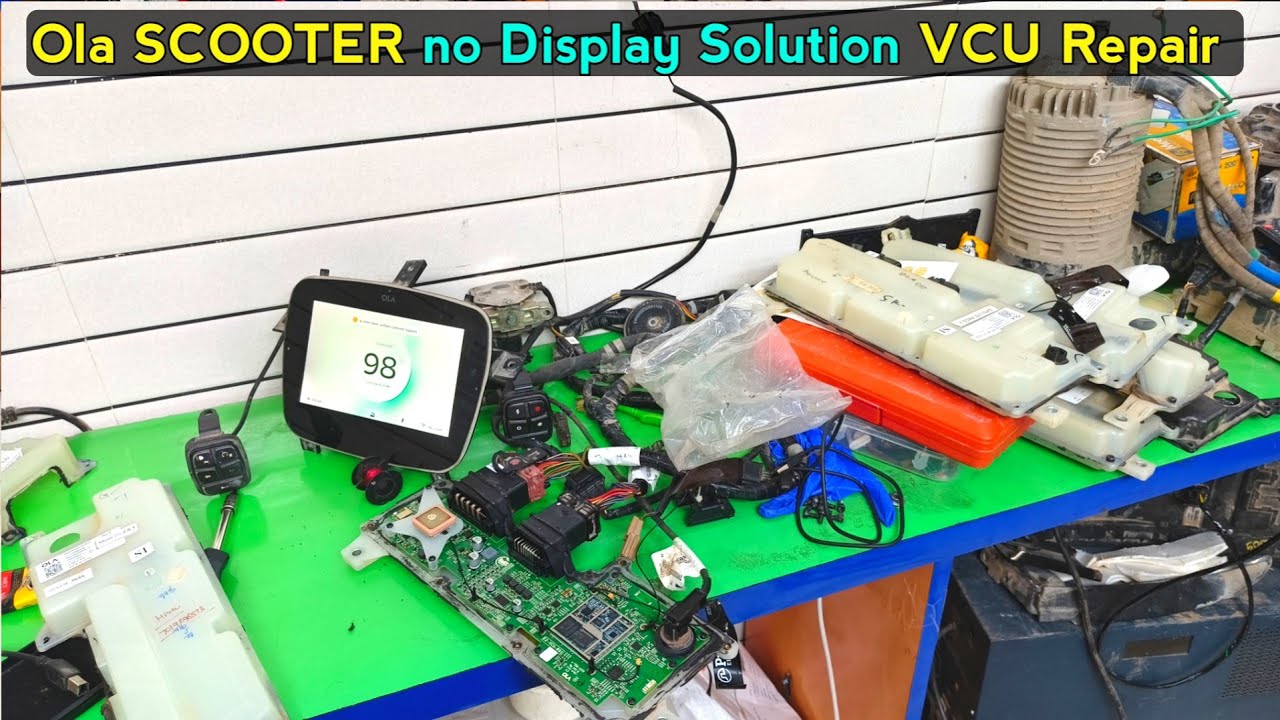OLA VCU REPAIR Full Live Practical यहां सीखे और यहां कराये आँखों के सामने 