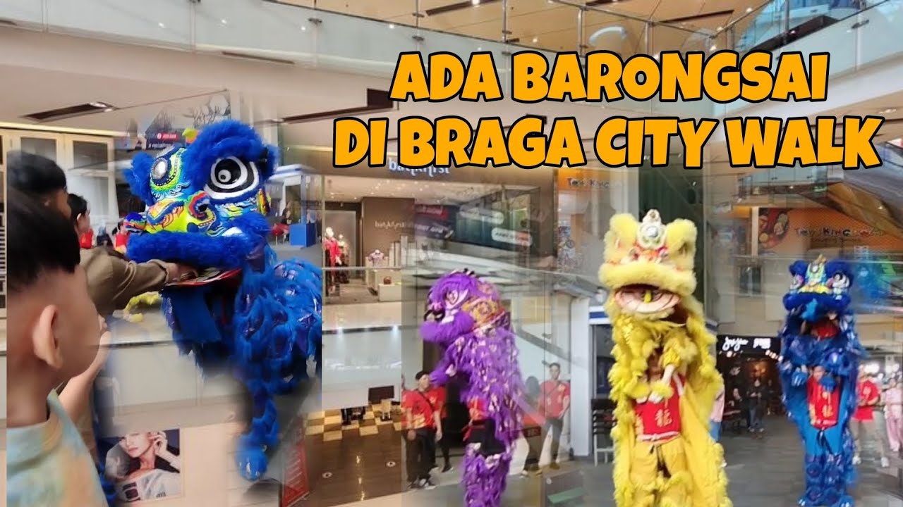 BANDUNG VLOG, BRAGA CITY WALK BANDUNG  - ADA BARONGSAI