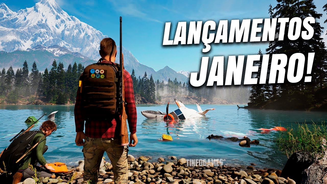 LANÇAMENTOS DE JOGOS EM JANEIRO DE 2026 | PS5 / XBOX SERIES / PC