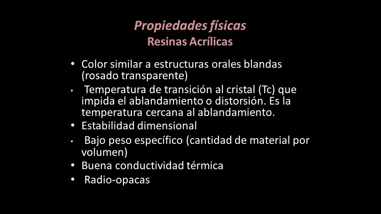 Vídeo conferencia Resinas Acrílicas