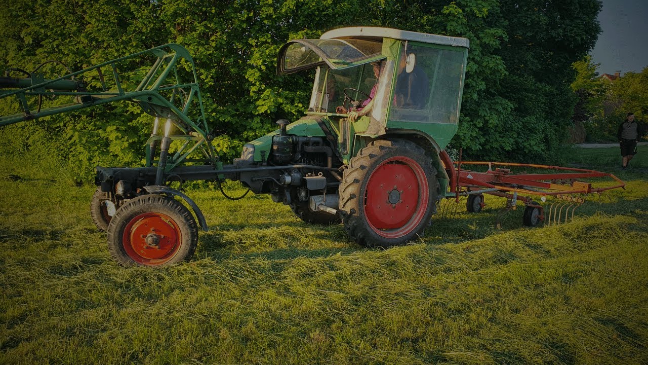 Farmvlog | Fendt gt am  Heu Schwaden... [4K]