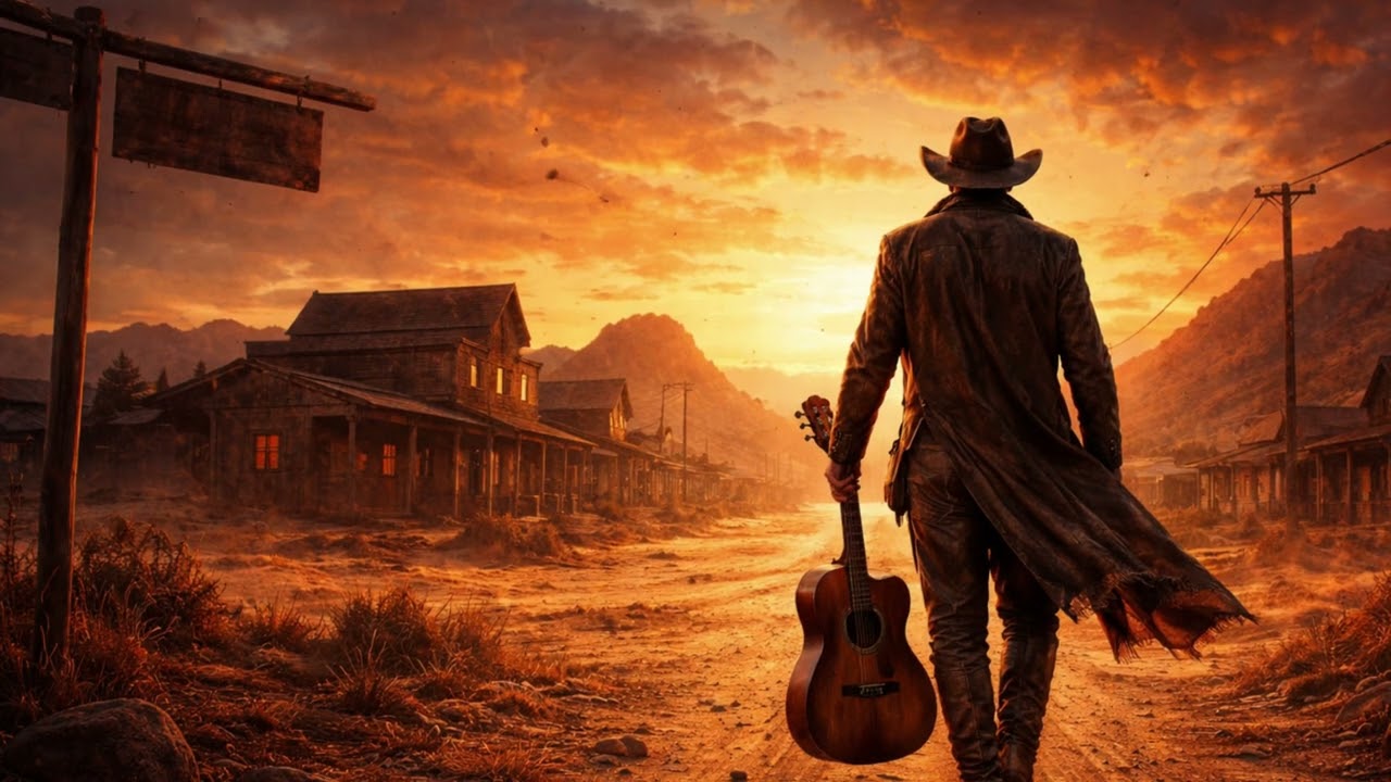 The County Line Rider | Dark Western Country Rock Ballad | DukeBox Records