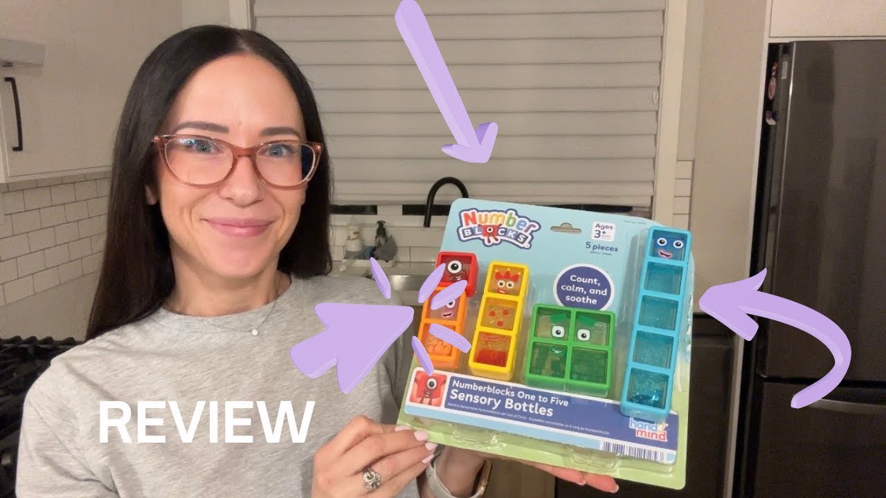Review - Numberblocks sensory bottles one to five