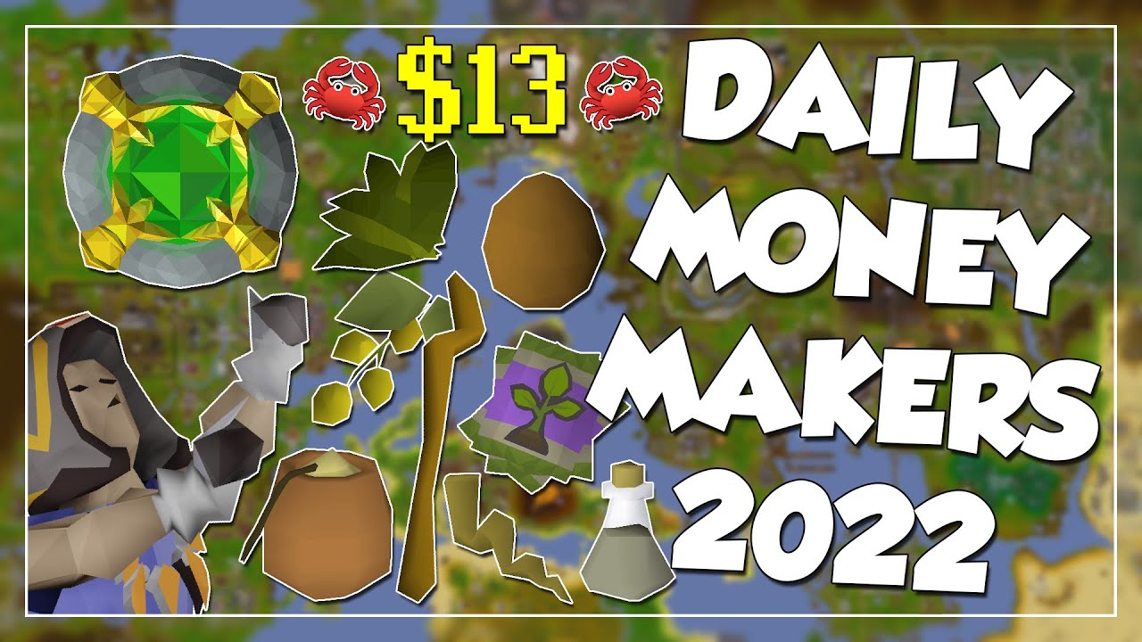 Daily OSRS Money Makers 2022 - Passive Income For A Bond