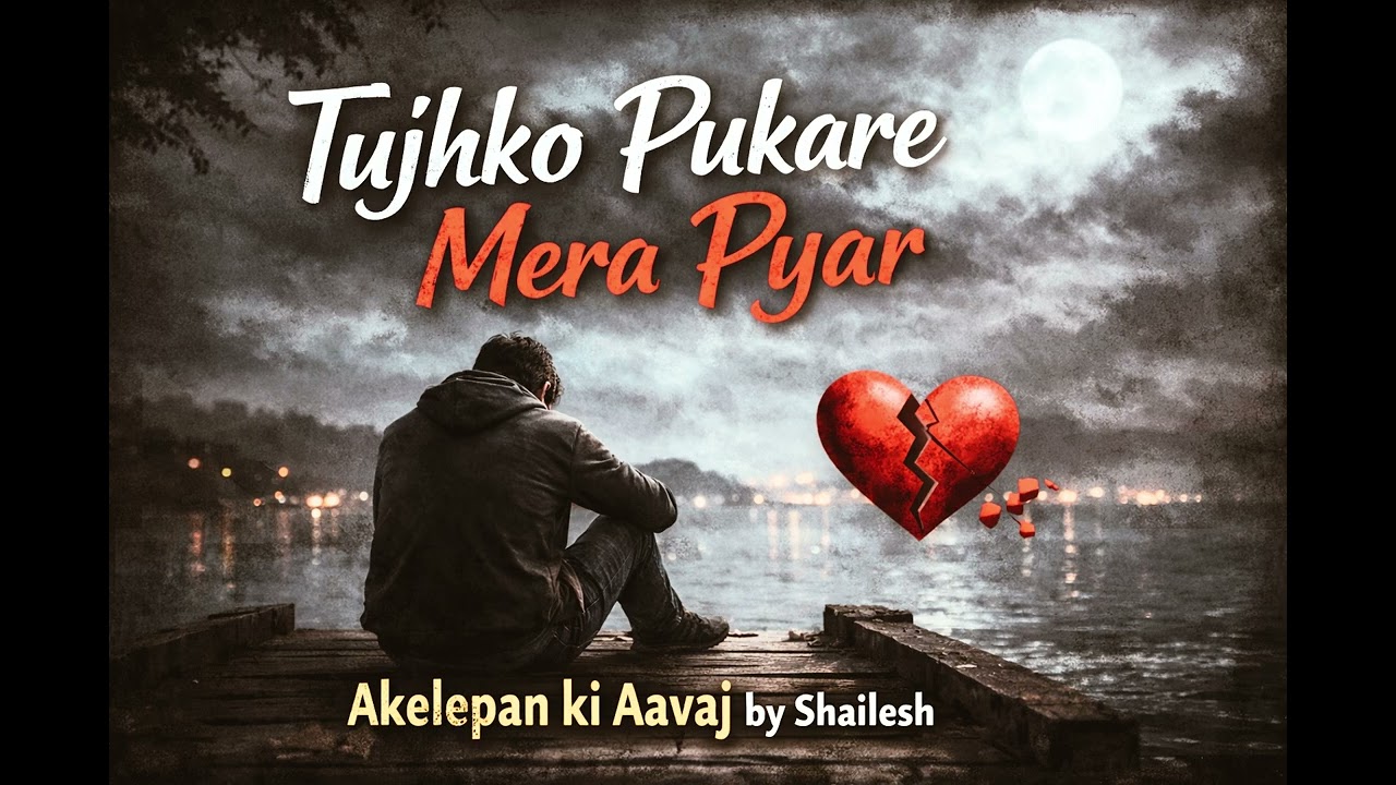 Tujhko Pukare Mera Pyar | Sad Alone Heart Touching Song | Akelepan ki Aavaj