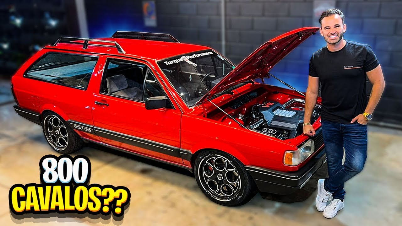 A MINHA PARATI V6 TWIN TURBO FICOU PRONTA!