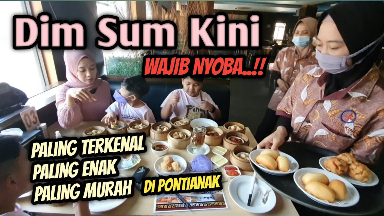 Berburu Dimsum Terkenal Enak dan Murah di Pontianak | Dimsum Kini #deldido