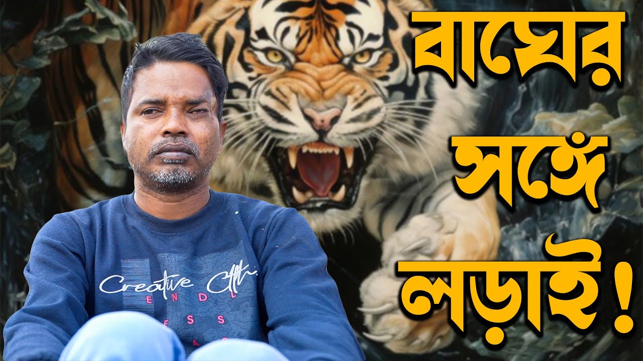 Sundarban। Royal Bengal Tiger। খালি হাতে লড়াই করে বাঘকে হারিয়েছিলেন সুন্দরবনের গৌর!