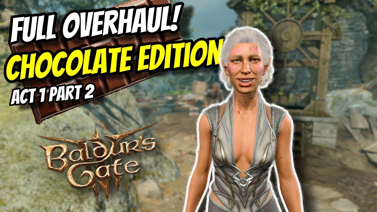 Lonewolf Chocolate Edition Playthrough Act 1 Part 2 (Honour Ruleset)  - Baldur's Gate 3