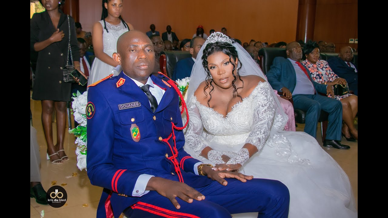 MARIAGE OFFICIEL DE GINA ET  MODESTE KIDIMBA