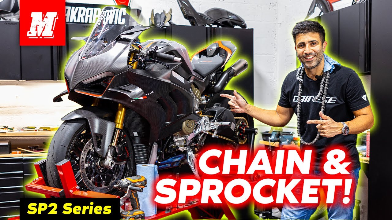 Ducati Panigale V4 SP2 Gets Lightweight Chain & Sprocket Setup! | SP2 Series Part 18