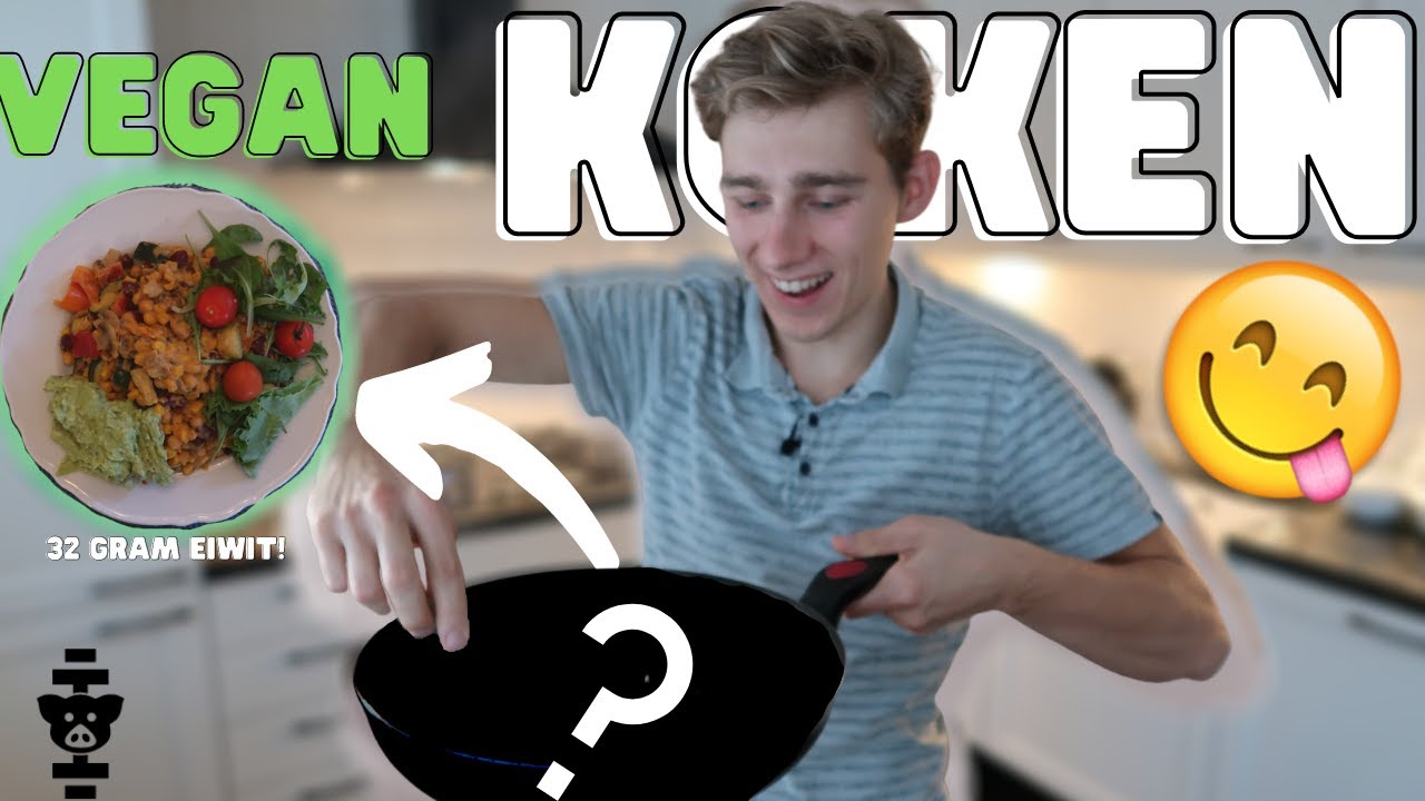 Hoe maak je een MAKKELIJKE LEKKERE VEGAN MAALTIJD 😋 ?! | Vegan Fajita | Koken met Timo