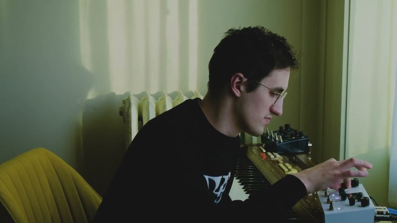 warm synth sounds in the evening light.