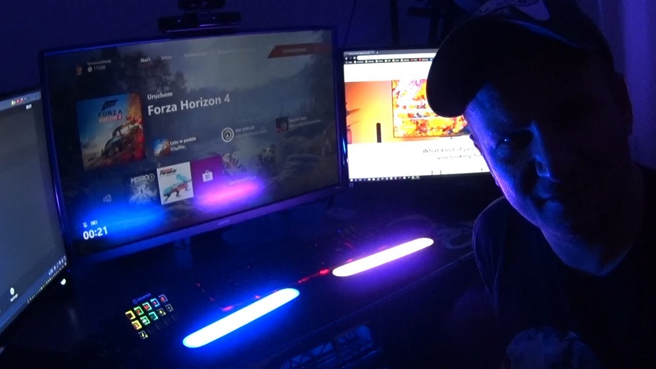 Nowe oświetlenie do POKOJU GRACZA | Philips Hue Bridge + Play light bar