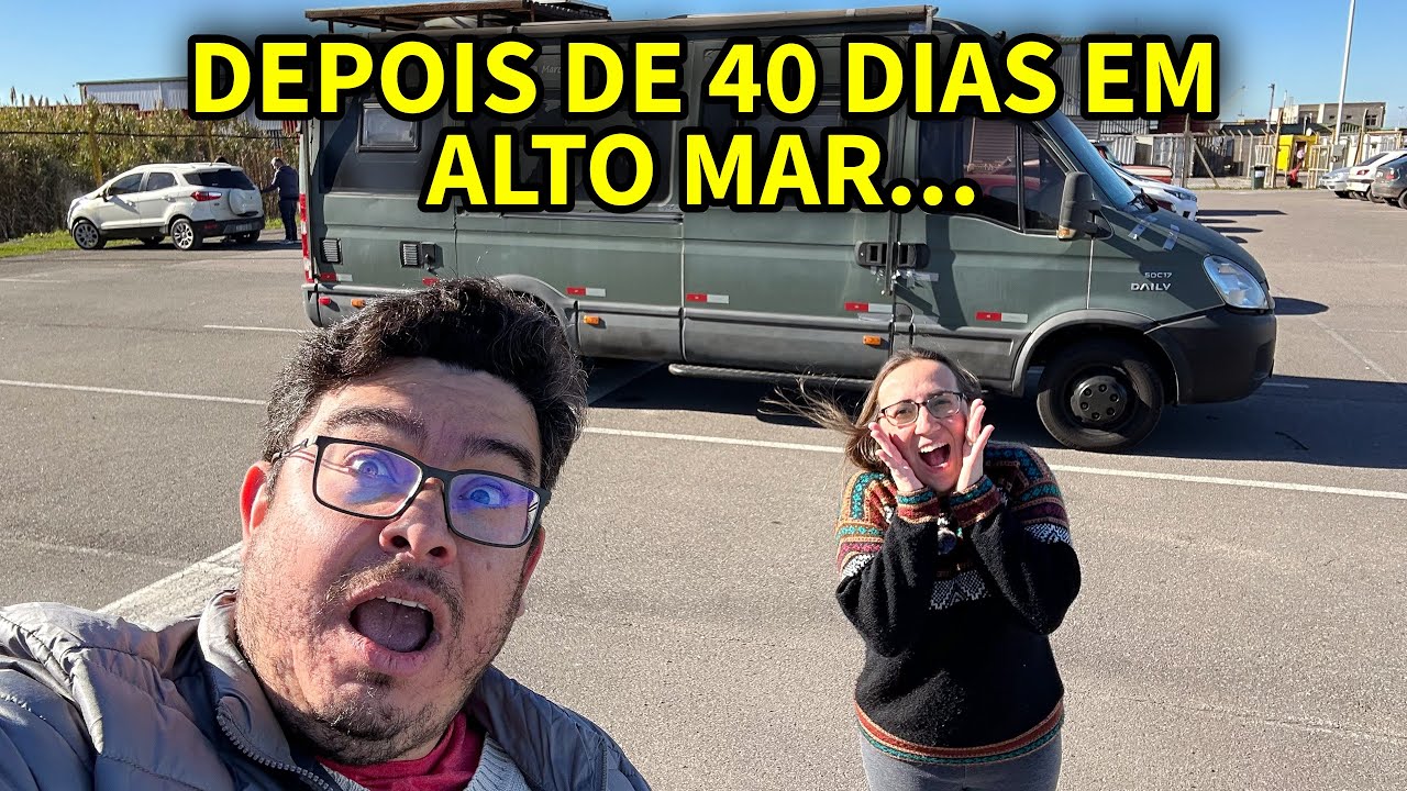 O MOTORHOME CHEGOU ASSIM NA ARGENTINA! 