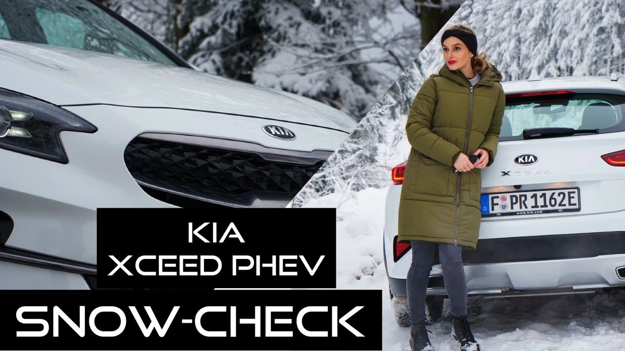 Snow-Check Kia XCeed Plug-in Hybrid 2021 I PHEV im Schnee I Test I POV