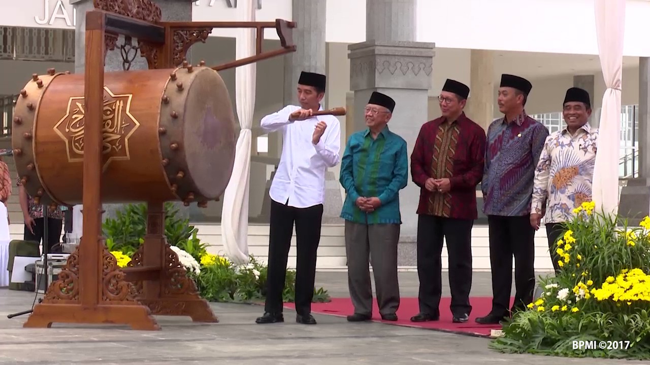 Peresmian Masjid Raya K.H. Hasyim Asy'ari