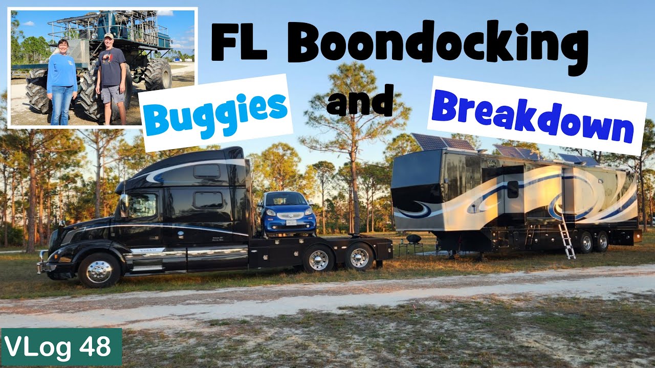 SPACRCRAFT BREAKDOWN🛠️🛠️.  BIG Rig Travel Days. Florida Camping. RV Lifestyle. RV Fulltime. Glamping