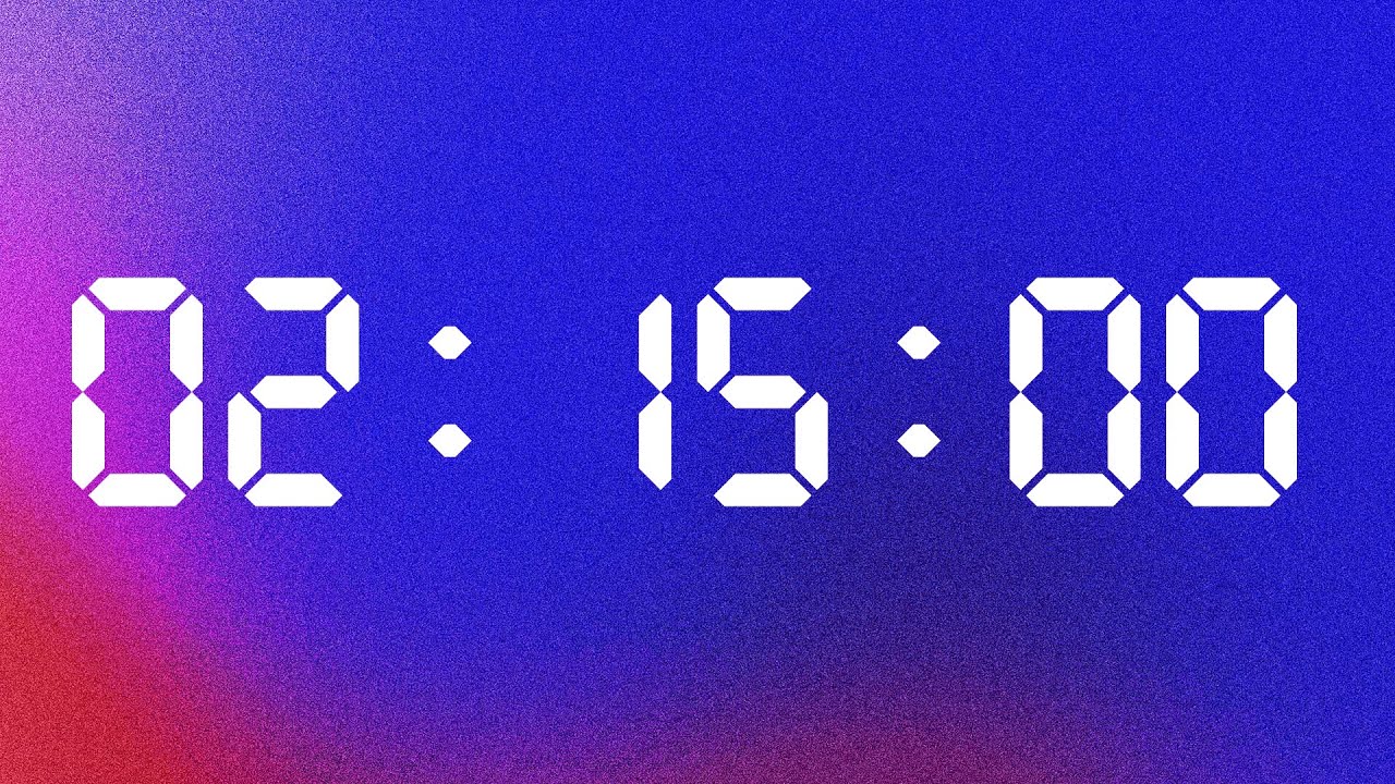 🎵 2 Hour 15 Minute LoFi Abstract Timer To Match Your Vibe | Lo-Fi Abstract Edition | NX 🎵🎵