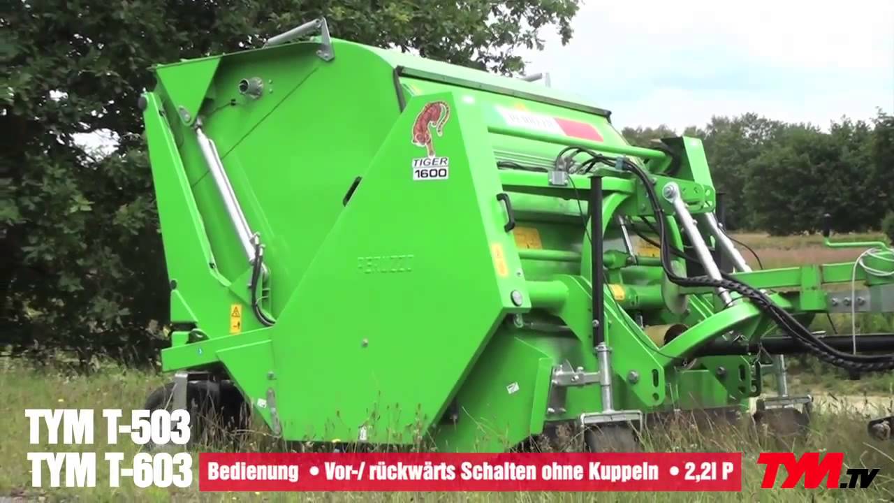 TYM T503 / T603 Im Arbeitseinsatz