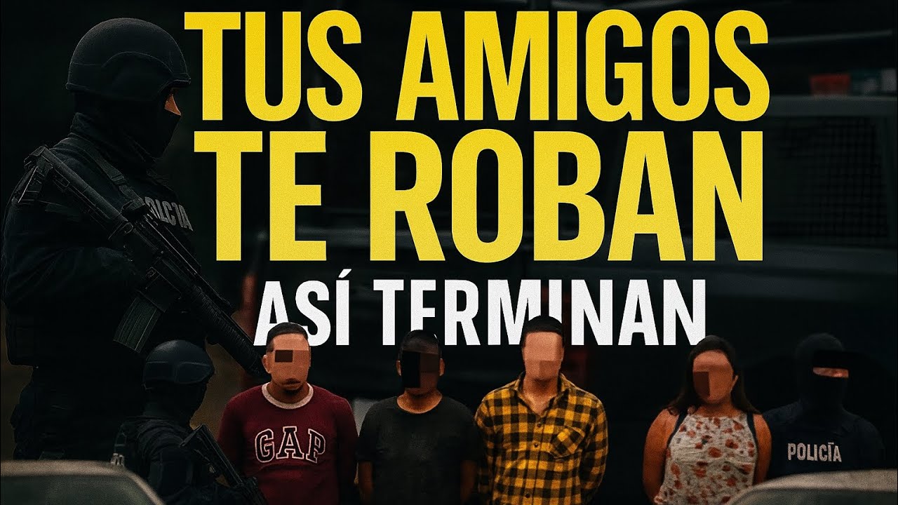 “AMIGOS” LE ROBARON SU AUTO 🚨 | ASÍ LOS CAPTURAMOS