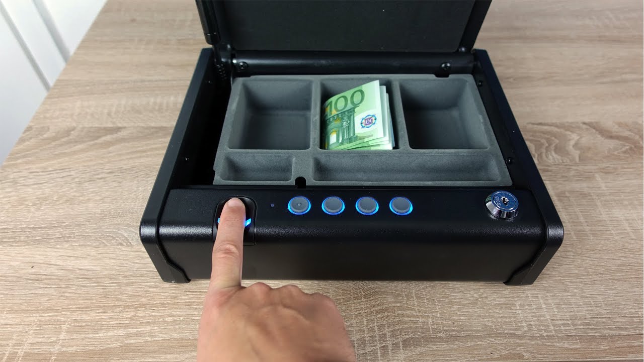 Dieser TRESOR öffnet sich durch deinen FINGERABDRUCK! - Ist er sein GELD WERT?