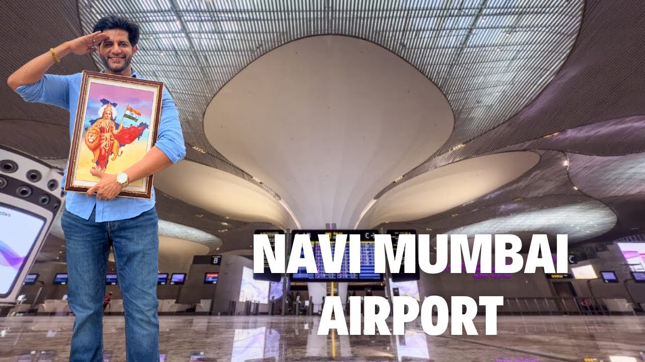 First time #navimumbai airport