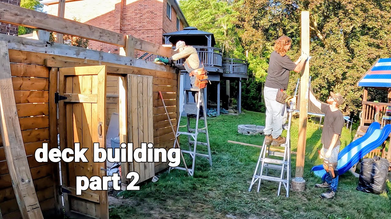 deck rebuild part 2  4K
