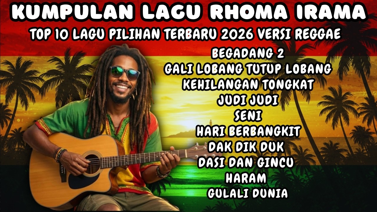 🔥 Rhoma Irama Reggae Dangdut Terpopuler 2026 🎶 10 Lagu Viral Paling Enak Didengar