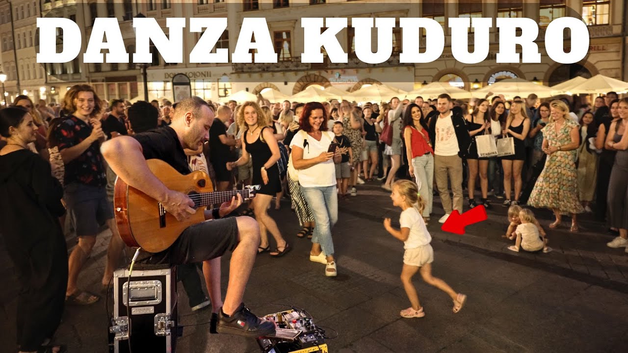 😱 This DANZA KUDURO Version Turned Cracow’s Main Square Into a Real Party 🔥