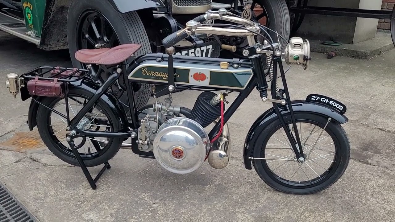 1927 Connaught Miniature Flat Tank Motorcycle