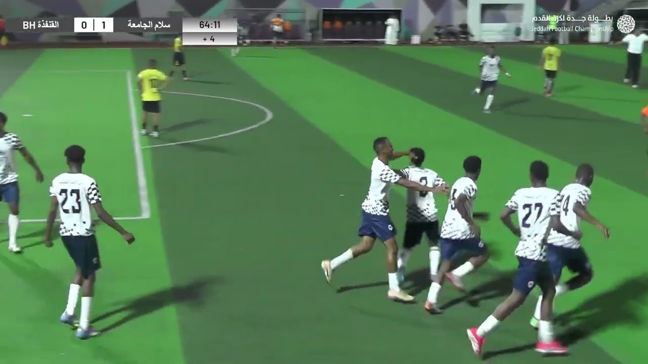 ملخص مباراة ( سلام الجامعة -جدة VS القنفذة-BH)