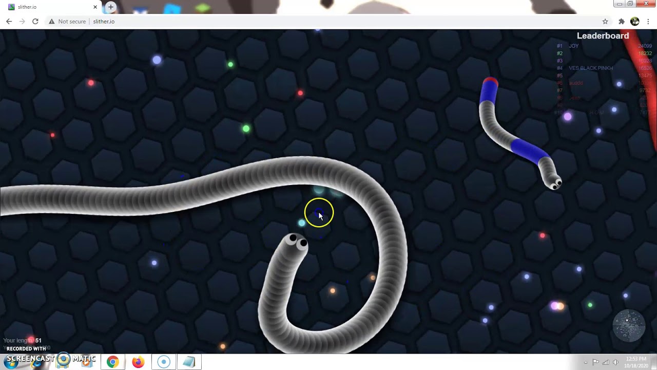 Playing .io games live!!