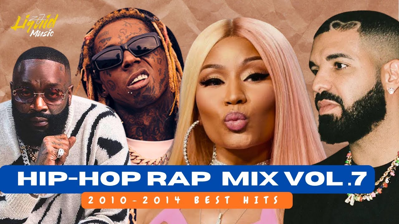 Best 2010–2014 Hip Hop Mix (Clean) | Drake, Lil Wayne, Rick Ross, Nicki Minaj — 2025 Throwback Party