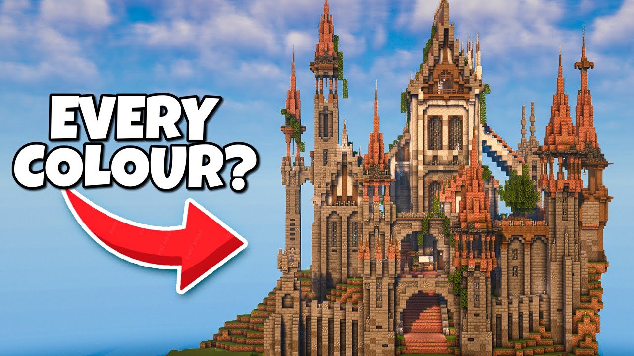 I Built a Castle with Every Colour!