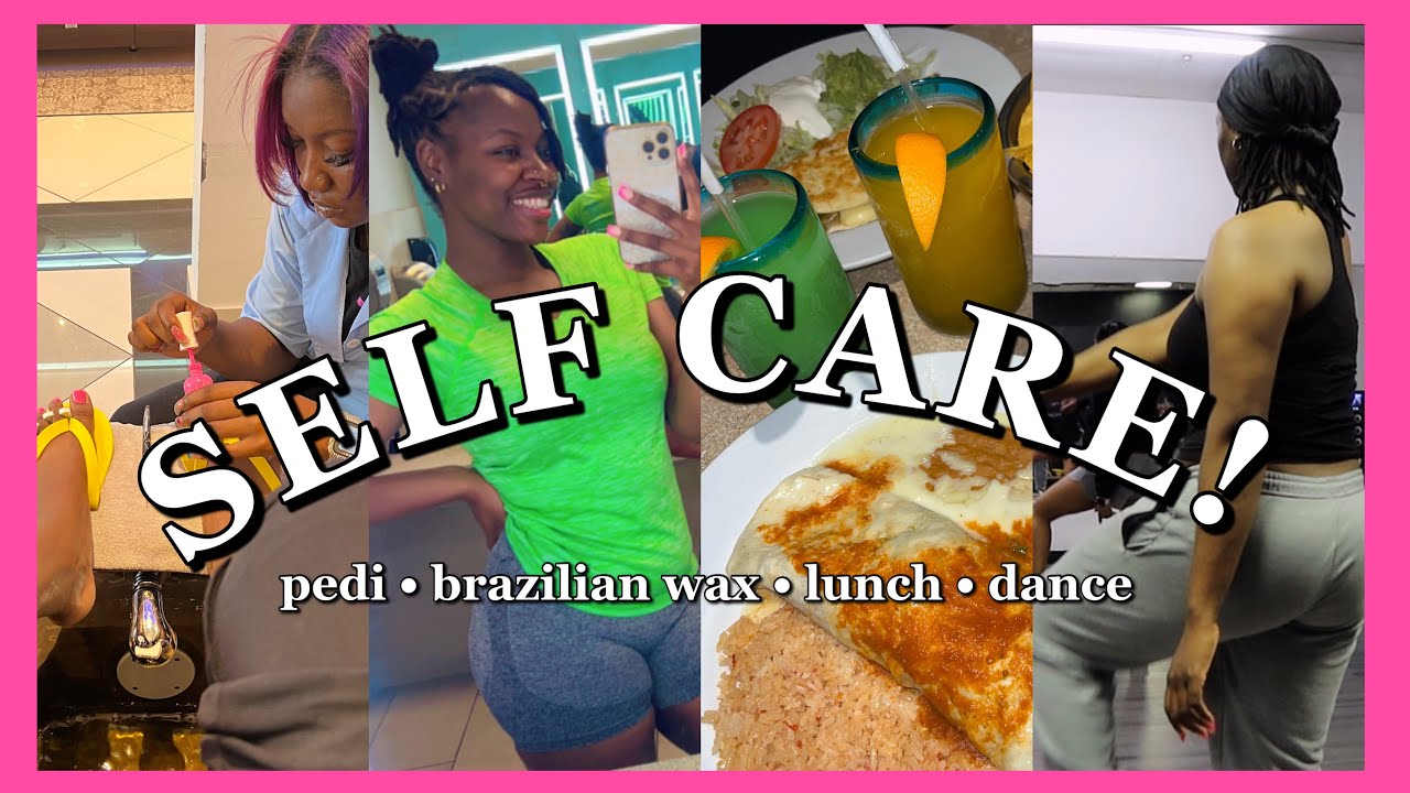 SELF CARE VLOG✨NAIL SALON ASMR, BRAZILIAN WAX, MY FIRST DANCE CLASS, GYM, LUNCH DAYE ETC| JADA LIN
