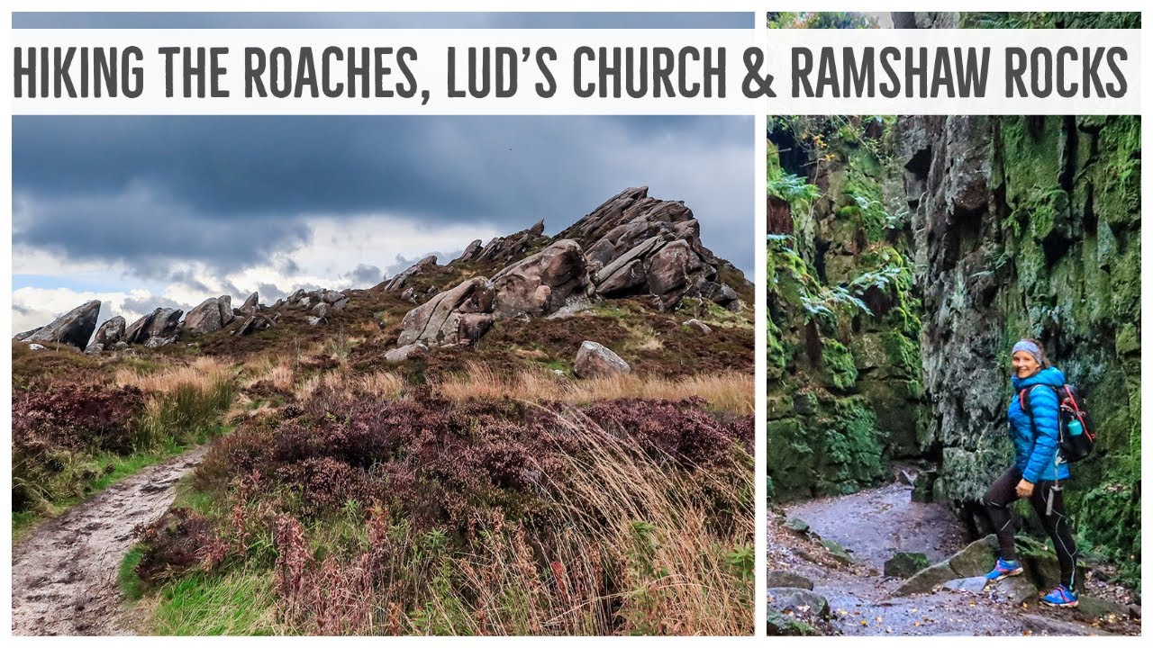 HIKING THE ROACHES, LUD'S CHURCH & RAMSHAW ROCKS - PEAK DISTRICT WALK