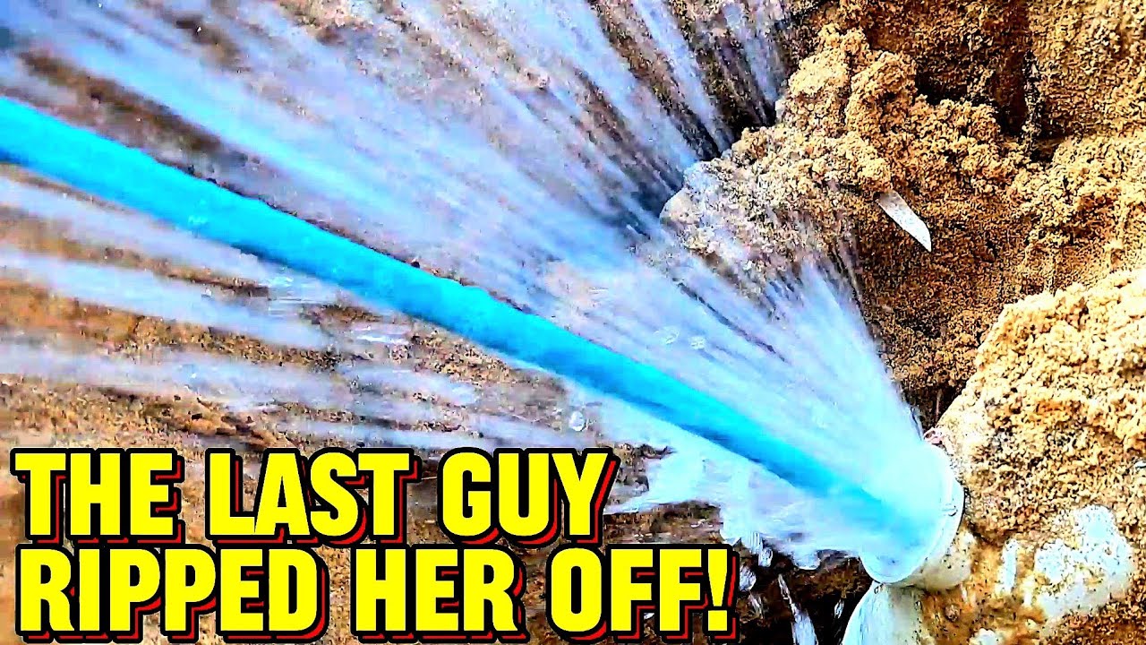 An EXPLOSIVE Blocked Drain the last plumber couldn't unblock!