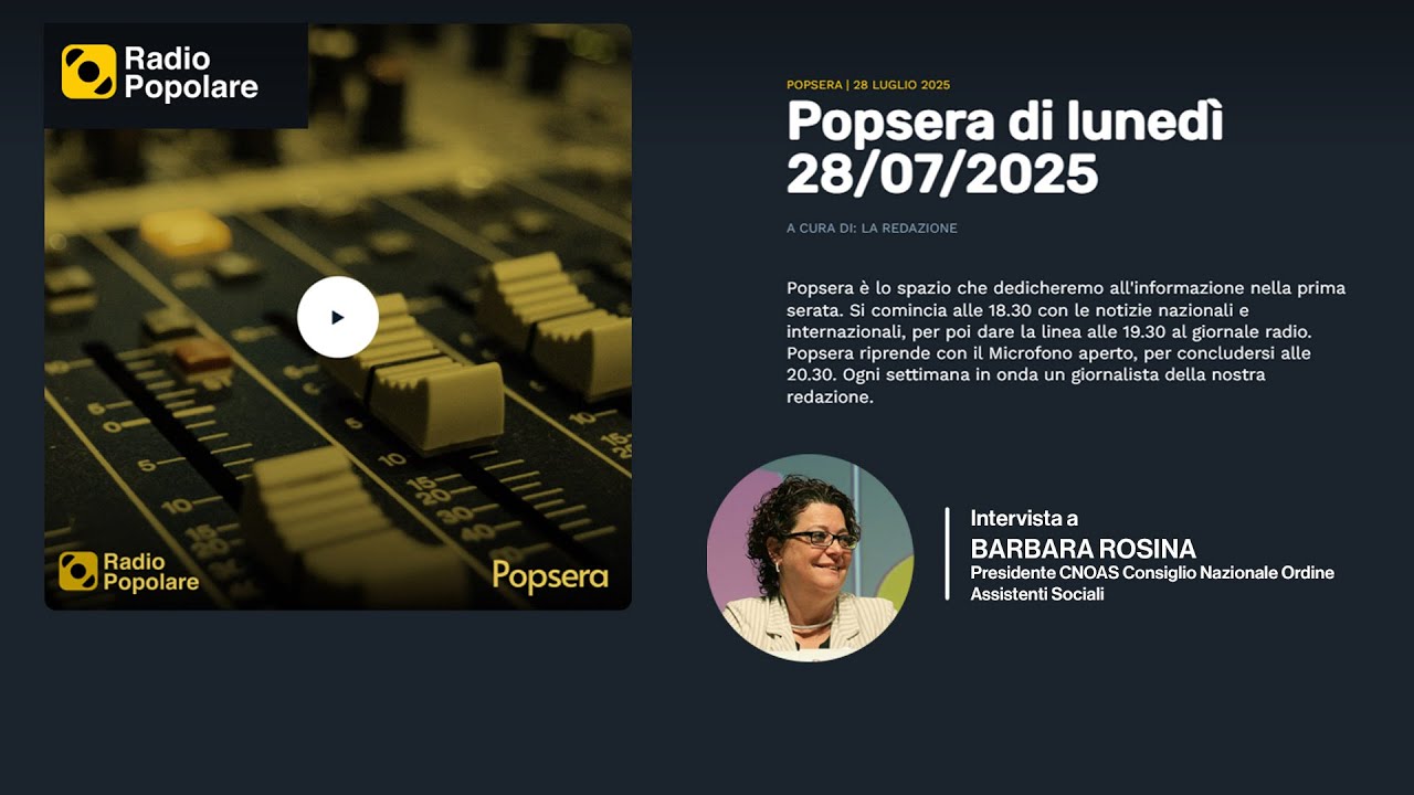 Consultori e non solo con Radio Popolare